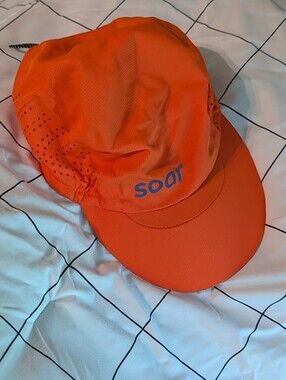 Soar Orange Running Hat